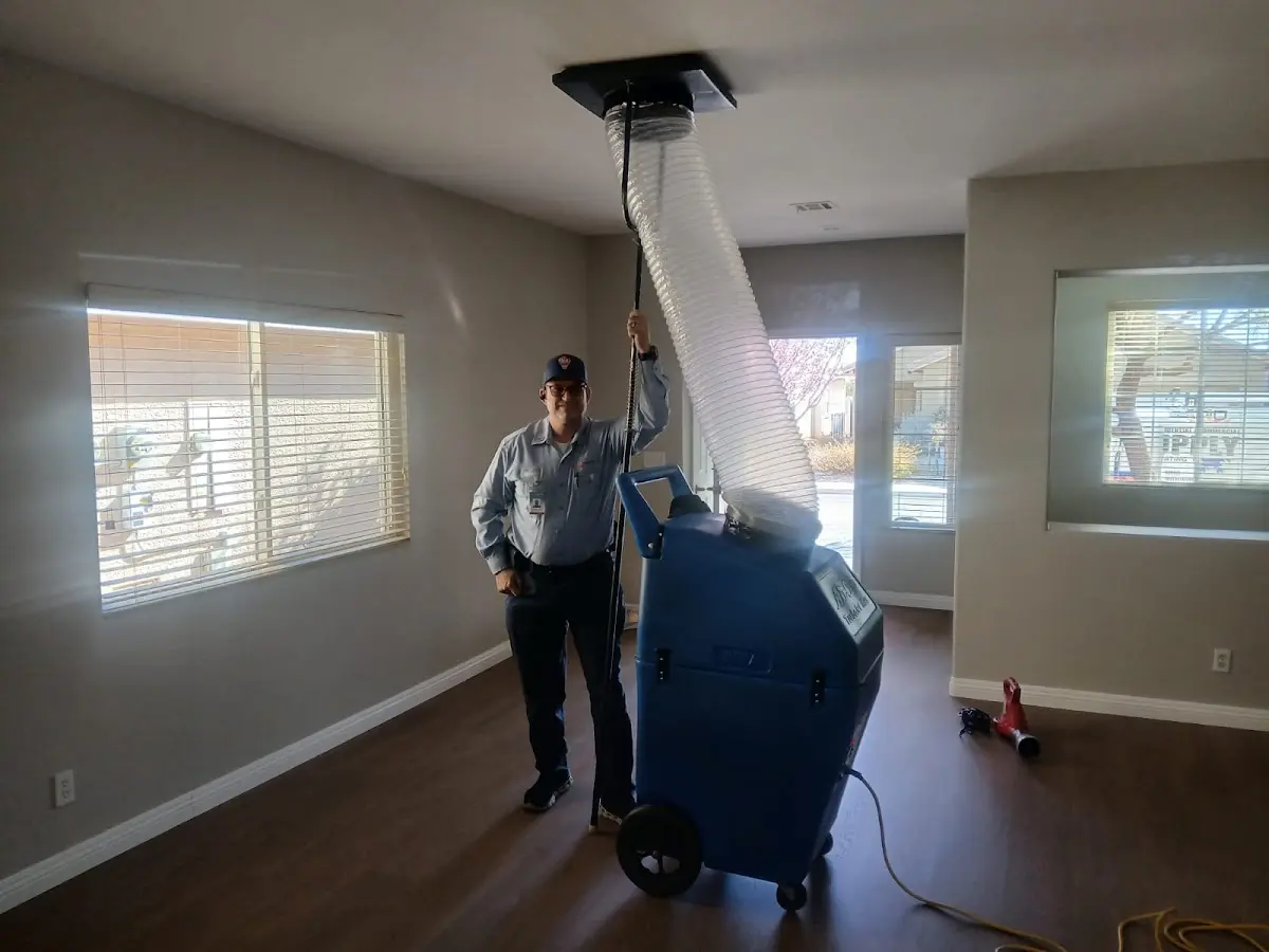 Professional Dryer Vent Cleaning work inside a Surfside home